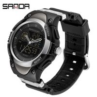 SANDA New Men 50M Display Wristwatches Fashion Mens Reloj Hombre ┅✴