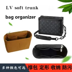 soft and light】bag organiser insert for goyard rouette bag in bag organizer  multi pocket compartment storage inner lining felt bag