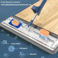 2023 New style large flat mop 360°Rotating Self-contained Dewatering Scraper mop For Home Hardwood Floor Deep Cleaning Mop