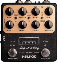 NUX NGS-6 Amp Academy -by Muzic Craft *ของแท้รับประกันศูนย์* STOMP-BOX AMP MODELER, 48kHz/32bit,6 แอมป์, IR, ฟรี!!Y Patch Cable