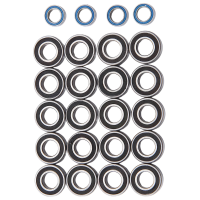 24Piece Sealed Bearing Kit Replacement Parts Accessories for Tamiya Blackfoot Monster Beetle Fast Attack Mud Blaster RC Car Upgrade Parts Accessories