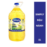 Dầu đậu nành simply 5L