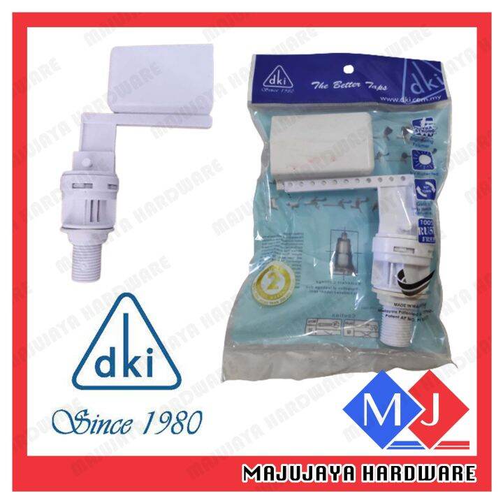 DKI Side Inlet Float Valve Standard Toilet Cistern Float Valve
