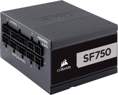 PSU Corsair SF Series, SF750, 750 Watt, SFX, 80+ Platinum Power Supply (CP-9020186-NA)