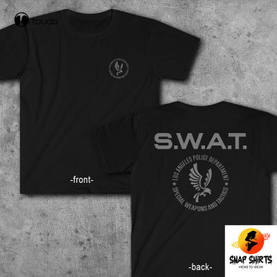 New Lapd Swat Tv Series S.W.A.T. Inspired T Shirt Los Angeles Dep Tee 【Size S-4XL-5XL-6XL】