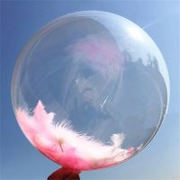 10pcs 13-24 Inch Bobo Balloon Transparent Clear Pvc Stretchable Bubble Party Helium Bobo Balloons for Party Decoration Balloons