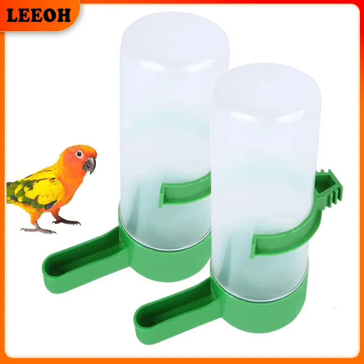 Bird Drinker Bottle Automatic Pigeon Waterer Bottle for Parrot Lovebird ...