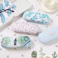 1ชิ้นเคสแว่นตาแบบพกพาแฟชั่นพิมพ์ลายหนังกล่องเก็บของเดินทางแว่นตาเคสเก็บแว่นตาผู้หญิงผู้ชาย Estuche