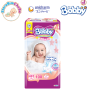 Miếng Lót Sơ Sinh Bobby Newborn NB1 108M NB2 60M XS 70