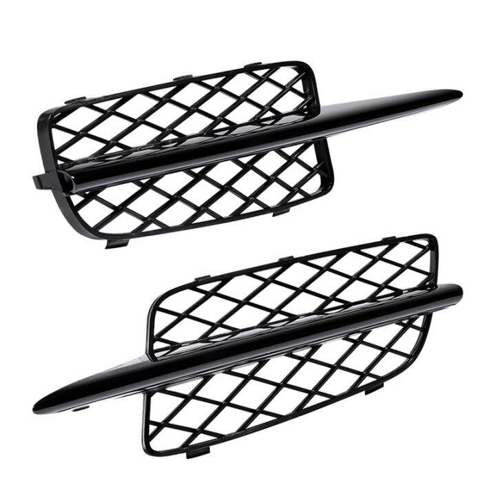 glossy-black-honeycomb-front-bumper-lower-grille-covers-for-bmw-x5-e70-2007-2010-51117159593-51117159594