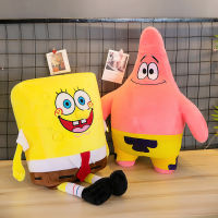 SpongeBob Pie Big Star ตุ๊กตาของเล่นหมอนกอดการ์ตูนตุ๊กตาของขวัญทานาบาตะความคิดสร้างสรรค์