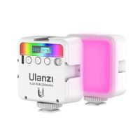 Ulanzi VL49 Mini (RGB 360 สี) Light Rechargable White ไฟติดหัวกล้อง ปรับแสง RGB ได้ 360 สี ขนาดพกพาสะดวก