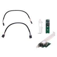 2.5G Base-T Gigabit Network Adapter I225 Chip 2500Mbps M.2 B/M Key to PCIe 2.5Gb Ethernet Card RJ45 LAN Controller Card