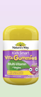 Natures Way Kids Multivitamin + vegies 60 gummies