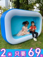 ☍❣✥ Childrens inflatable swimming pool large thickening adults outdoor family children baby bath play