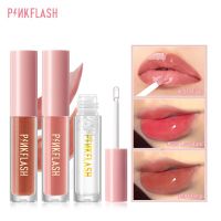 PINKFLASH OhMyPinkFlash OhMyGloss ลิปกลอสให้ความชุ่มชื่น ลิปมีชิมเมอร์มันวาว ติดทนนาน ลิปกลอสอวบอิ่ม ลิปสติก 11สี เครื่องสำอางผญ