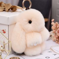 Cute Keychain Pendant Doll Plush Rabbit Figurine Fox Hamster Penguin Figurine Many Kinds Backpack Doll Plush Bag Pendant Toy