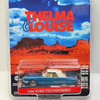 Diecast Alloy 1/64 1966 Ford Thunderbird Convertible Police Car Model Adult Classic Collection Static Display Souvenir Boy Toy