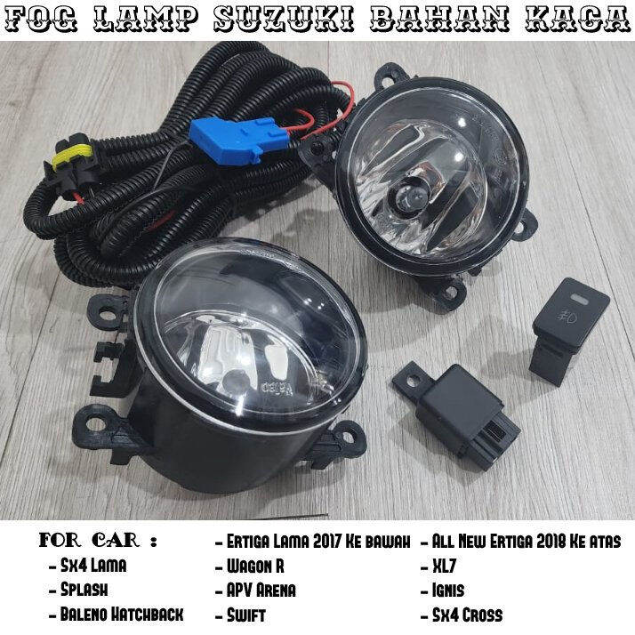 Fog Lamp Suzuki All New Ertiga Foglamp Lampu Kabut KACA Baleno