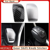 ABS Car Gear Shift Knob Gear Knob Head Cover Trim Decoration Sticker For Toyota RAV4 RAV 4 2019 2020 2021 2022 Essories