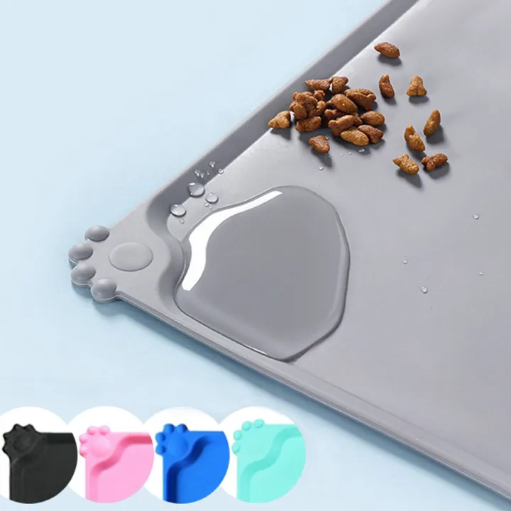 silicone-dog-cat-bowl-mat-with-high-lips-non-stick-waterproof-food-feeding-pad-puppy-feeder-tray-water-cushion-placemat