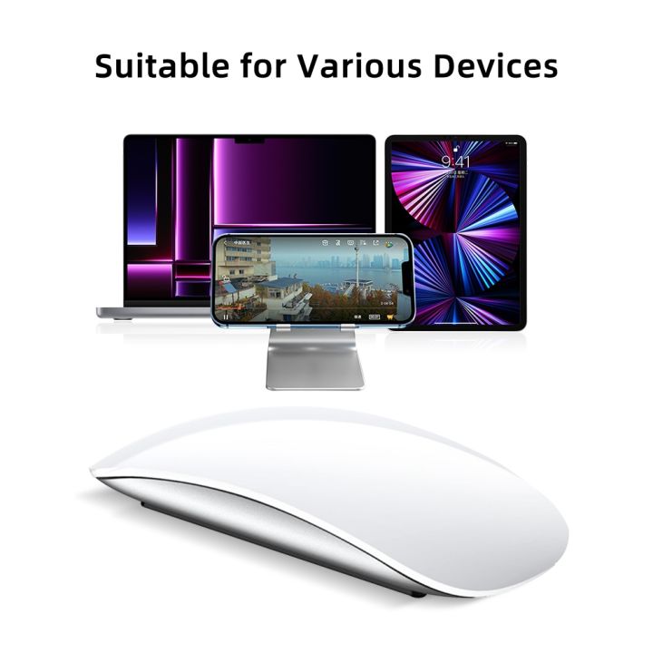 bluetooth-wireless-mouse-rechargeable-multi-arc-touch-ultra-thin-magic-mouse-for-apple-macbook-air-pro-tablet-ipad-asus-laptop