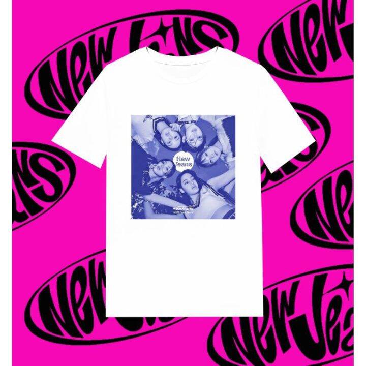 Newjeans เสื้อยืด ลาย - KPOP fanmade ALBUM | Lazada.co.th
