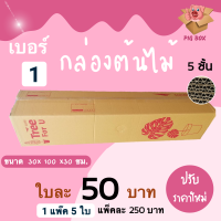 สินค้าคุณภาพ กล่องต้นไม้ ไปรษณีย์ เบอร์ 1 (แพ๊ค 5 ใบ)