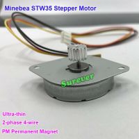 Minebea Ultra thin Stepper Motor 2 phase 4 wire PM Permanent Magnet Stepping Motor High Speed High Torque For Printer/Copier