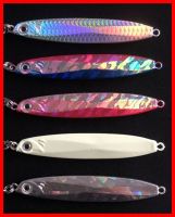 ร้าน Natfishing เหยื่อจิ๊ก ทรง Japan-x พริ้ว ขนาด40-60-80 กรัม เหยื่อปลอม ตกปลา อินทรี สาก ปลาล่าเหยื่อ..