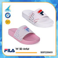 Fila Collection ฟิล่า รองเท้าแตะ รองเท้าแตะแบบสวม รองเท้าสำหรับผู้หญิง W SD Artist SDST220603 WH/ PKWH (690)