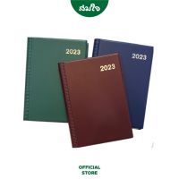 Diary สมุดแพลนเนอร์ 2023 สมุดโน๊ต 2 ส่วน ขนาด A5 ความหนา 70แกรม 96แผ่น DX 318-001X คละสี