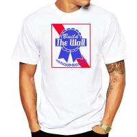 President Donald Build The Wall Mens T Shirt Printing Tee Shirt Gildan