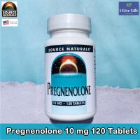 Source Naturals เพรกนิโนโลน Pregnenolone 10 mg 120 Tablets