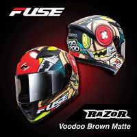 หมวกกันน็อค Fuse Razor รุ่น Voodoo (แถมโม่งฟรีทุกใบ)