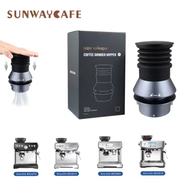 60mm Alloy Titanium Flat Burr 150G Air Beating Hopper Electric Coffee –  Boss Brew Coffee