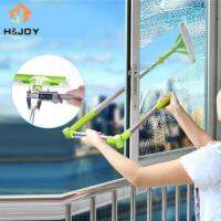 H&amp;JOY Multi Telescopic High-rise Windows Cleaning Glass Sponge Mop Washing Windows Dust Brush