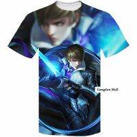 เสื้อยืดพิมพ์ลาย Gusion Holy BladeGame Mobile Legends 3D All Over