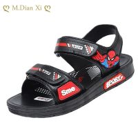 Summer Sandals for Boys Cartoon Kids Shoes Soft Non-Slip Leather Children Shoes Sandalias Children Footwear Outdoor