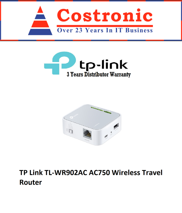 TL-WR902AC, AC750 Wireless Travel Router