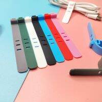 5pcs/set Silicone Cable Fixing Tie Releasable Cable Winders Strap Cable Management