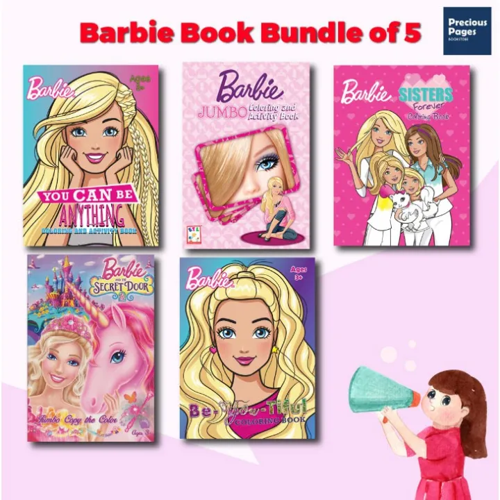 Barbie Coloring Books for Kids 3 Up Bundle (5 Books) Lazada PH