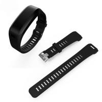 แถบนาฬิกาซิลิโคนสปอร์ตสำหรับ Garmin Vivosmart HR (สีดำ)