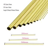 1-20pcs Brass Tubes Length 200/300/500mm Diameter 2/3/4/5/6/7/8/9/10/12/14/16/18/20mm Brass Tubes Wall Cutting Tool Parts Industrial Supplies