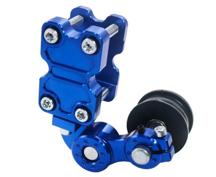 rcycle parts Portable Aluminum motorcycle chain tensioner motorcycle