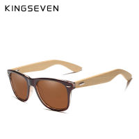 Bamboo Sunglasses Men and Women All In KINGSEVEN DESIGN Sun Glasses Polarized Vintage Travel Eyewear Mirror Lenses