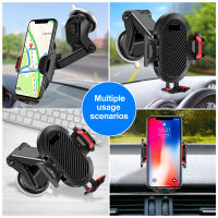 【cw】Sucker Holder Stand For Phone in Car GPS Cell Phone Support Air Vent Clip Mount For 12 11 Pro Xiaomi efon Car Holder ！