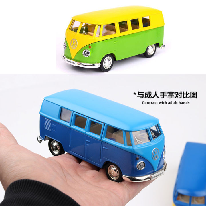 vw-volkswagen-t1-bus-1-36-scale-diecast-รุ่นรถ-welly-kombi-microbus-toy-1963