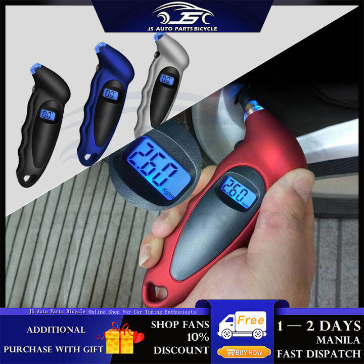【Digital Tyre Air Pressure Gauge 】Car Tire Air Gauge Tyre Pressure