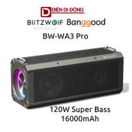 Loa bluetooth Blitzwolf BW-WA3 Pro 120W 16000mAh Bluetooth 5.0 TWS đèn LED thumbnail